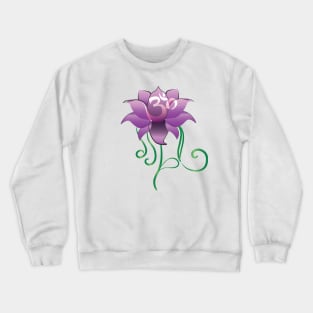 Lotus Om Crewneck Sweatshirt